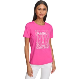 Womens Sparkle City Scene Tee