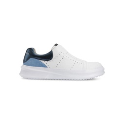 Perforated Leather Slip-On Sneakers