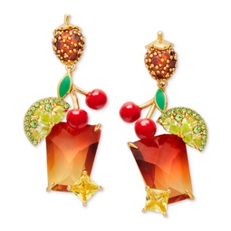 Gold-Tone Sweet Treasures Drop Earrings
