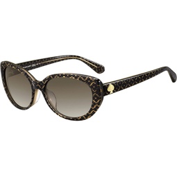 Kate Spade New York Womens Everett/F/S Cat Eye Sunglasses