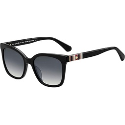 Kate Spade Kiya/S Square Sunglasses for Women + BUNDLE with Designer iWear Eyewear Care Kit
