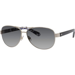 Kate Spade Dalia 2/S Navigator Sunglasses for Women + BUNDLE with Designer iWear Eyewear Care Kit