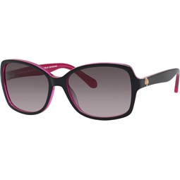 Kate Spade Ayleen/S Square Sunglasses for Women + BUNDLE with Designer iWear Eyewear Care Kit