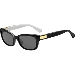 Kate Spade Marilee/P/S Rectangle Sunglasses for Women + BUNDLE with Designer iWear Eyewear Care Kit