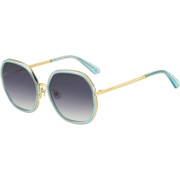 Kate Spade NICOLA/G/S Green/Grey Shaded 58/18/140 women Sunglasses