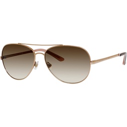 Kate Spade Avaline/S Aviator Sunglasses for Women + BUNDLE with Designer iWear Eyewear Care Kit