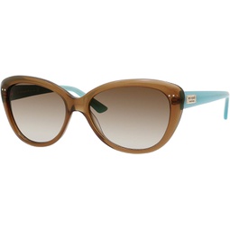 Kate Spade Angelique Butterfly Sunglasses for Women + BUNDLE with Designer iWear Eyewear Care Kit