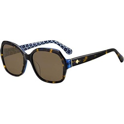 Kate Spade Amberlynn/S Square Sunglasses for Women + BUNDLE with Designer iWear Eyewear Care Kit