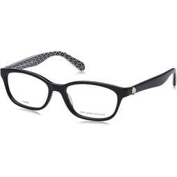 Eyeglasses Kate Spade Brylie 0INA Black Diamond Fabric / 00 Demo Lens
