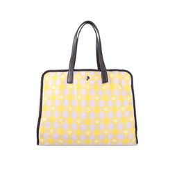 morley large tote bag in frozen lilac chartreuse