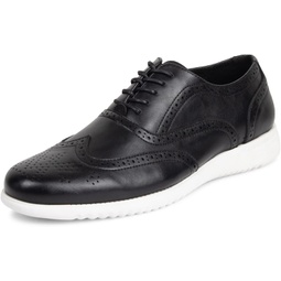 Kenneth Cole Unlisted Mens Nio Wing Oxford Shoes, Black, 11.5
