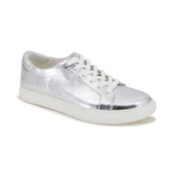 Womens Kam Lace-Up Leather Sneakers