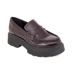 Womens Marge Lug Sole Loafers