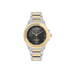 Womens Classic Two-Tone Stainless Steel Bracelet Watch 36mm