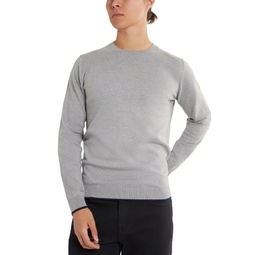 Mens Slim Fit Lightweight Crewneck Pullover Sweater