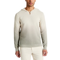 Mens 4-Way Stretch Die-Dyed Hooded Sweater