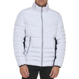 Channel Quilted Puffer Jacket