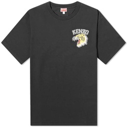 Kenzo Tiger Varsity Classic T-Shirt Black