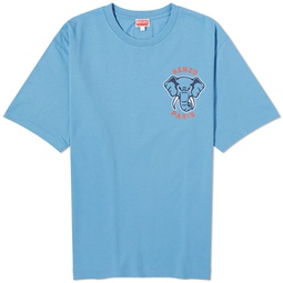 Kenzo Elephant Classic T-Shirt Cyan