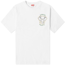 Kenzo Elephant Classic T-Shirt Off White