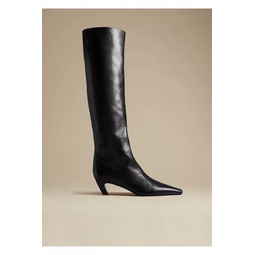 The Davis Boot In Black Leather