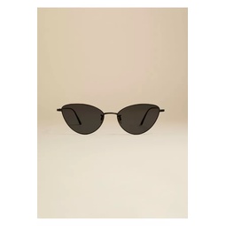The Khaite X Oliver Peoples 1998C In Matte Black And Grey