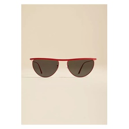 The Khaite X Oliver Peoples 1984C In Red And Grey