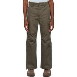 Gray Woody Cargo Pants 232586M201001