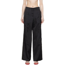 Black Bow Trousers 231586F087003