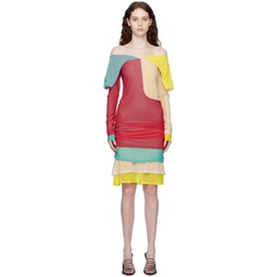 Multicolor Mora Midi Dress 231985F054019