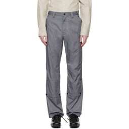 Gray Tonino Trousers 241985M191009