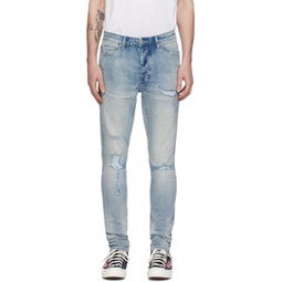 Blue Chitch Thrashed Jeans 241088M186021