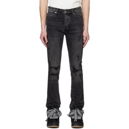 Black Chitch Ashes Trashed Jeans 231088M186059