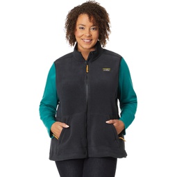 Womens LLBean Plus Size Mountain Classic Fleece Vest