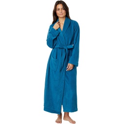 Womens LLBean Winter Fleece Robe Wrap Revised