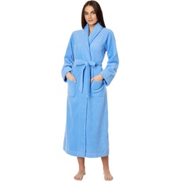Womens LLBean Winter Fleece Robe Wrap Revised