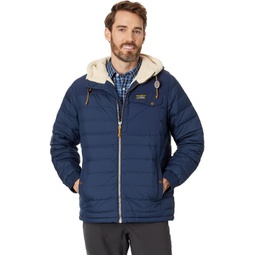 Mens LLBean Mountain Classic Down Sherpa-Lined Hooded Jacket