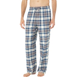 Mens LLBean Scotch Plaid Flannel Sleep Pants Regular