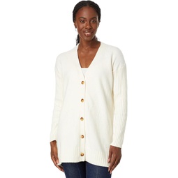 Womens LLBean The Essential Cocoon Cardigan Sweater