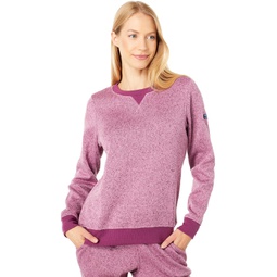 Womens LLBean Lightweight Sweater Fleece Top