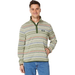 LLBean Sweater Fleece Pullover Printed