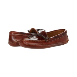 LLBean Leather Double-Sole Slipper Leather Lined
