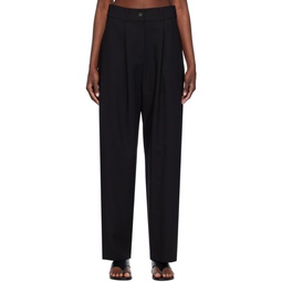 Black Sada Trousers 241808F087010