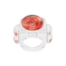 Red Tetier Bijoux Edition Iconic Rose Ring 232913F024004