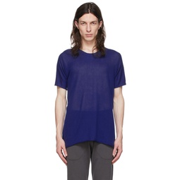 Blue Cotton T Shirt 221925M213004