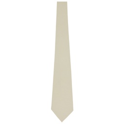 SSENSE Exclusive Beige Cotton Tie 221751M158036