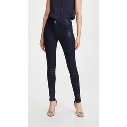 Marguerite High Rise Coated Skinny Jeans
