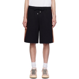 Black Side Curb Shorts 241254M193001