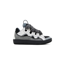 Gray   Black Curb Sneakers 241254F128016