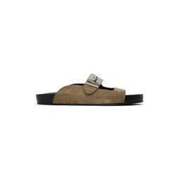Taupe Tinkle Sandals 241254M234002